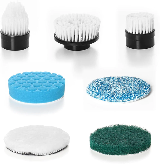 Replaceable Brush Heads for Helper For Home™ Electric Scrubber Cleaning 7 In 1 ( Standard Version )